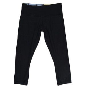 Lululemon Athletica Wunder Under 21" Crop Leggings Women's Size 6